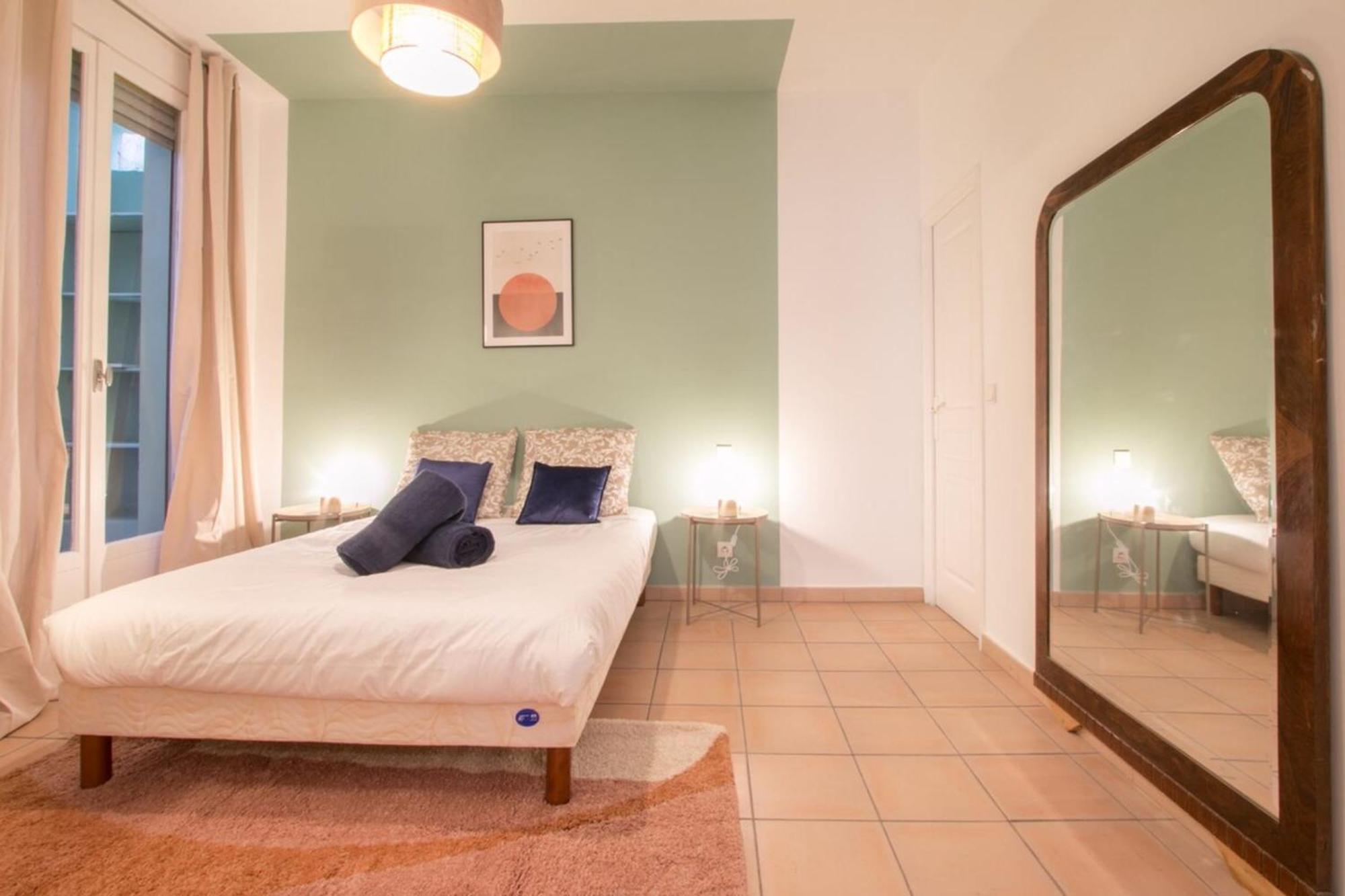 Spacious 2-Bedroom In The Centre Of 芒通 外观 照片